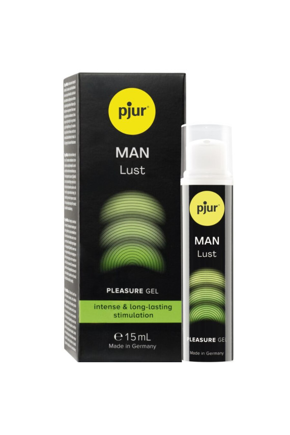 PJUR - MAN LUST PLEASURE GEL STIMOLAZIONE INTENSA E DI LUNGA DURATA 15 ML