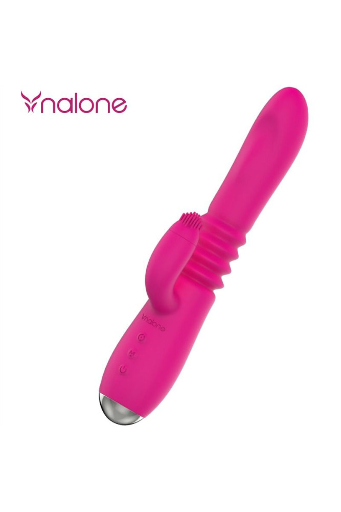 NALONE - VIBRATORE UP&DOWN E RABBIT CON ROTAZIONE
