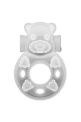 CASUAL LOVE - 26 ANELLO VIBRATORE CONIGLIETTO TRASPARENTE