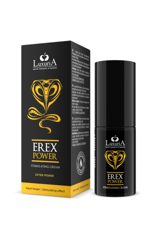 INTIMATELINE LUXURIA - EREX POWER HARD CREMA PENE PIÙ LUNGO 30 ML