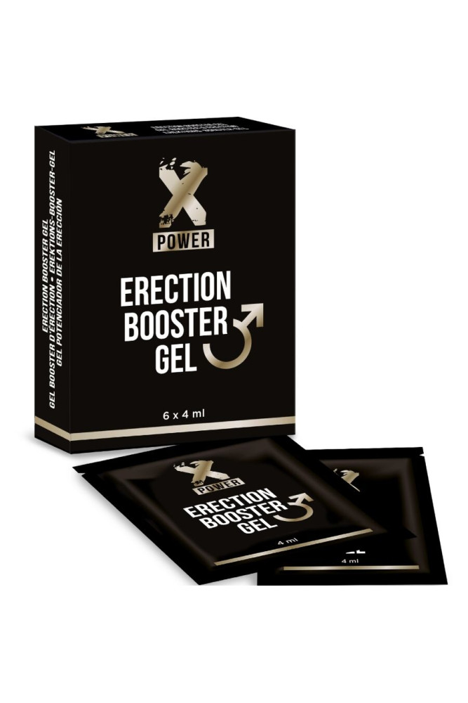 XPOWER - GEL BOOSTER PER LEREZIONE 6 X 4 ML