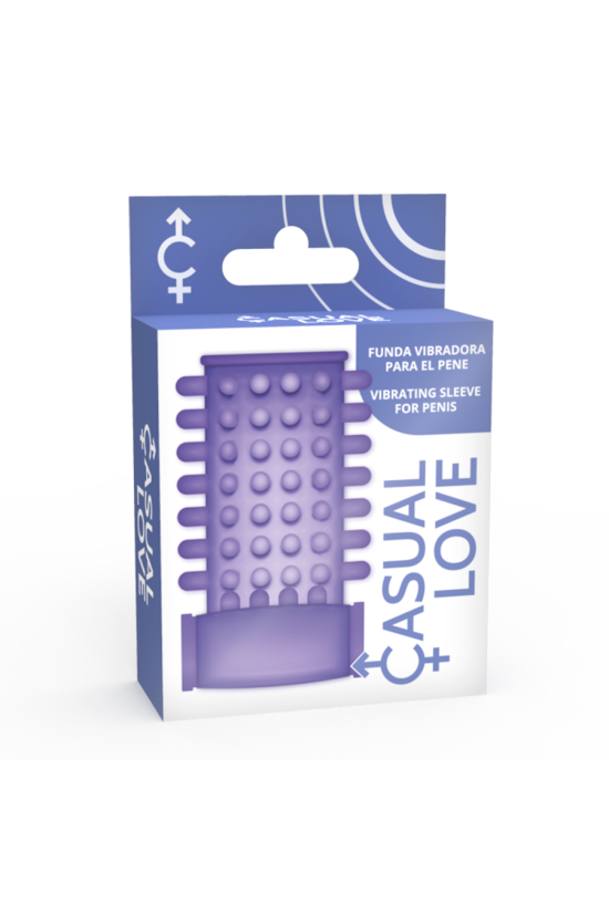 CASUAL LOVE - COPERTURA PER PENE VIBRATORE LILLA ANELLO
