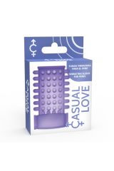 CASUAL LOVE - COPERTURA PER PENE VIBRATORE LILLA ANELLO