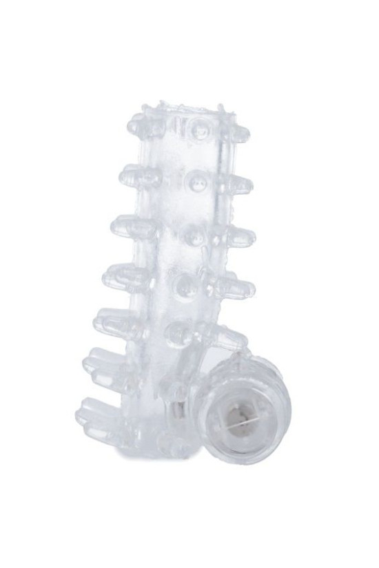 CASUAL LOVE - COPERTURA PER PENE VIBRATORE TRASPARENTE CON ANELLO