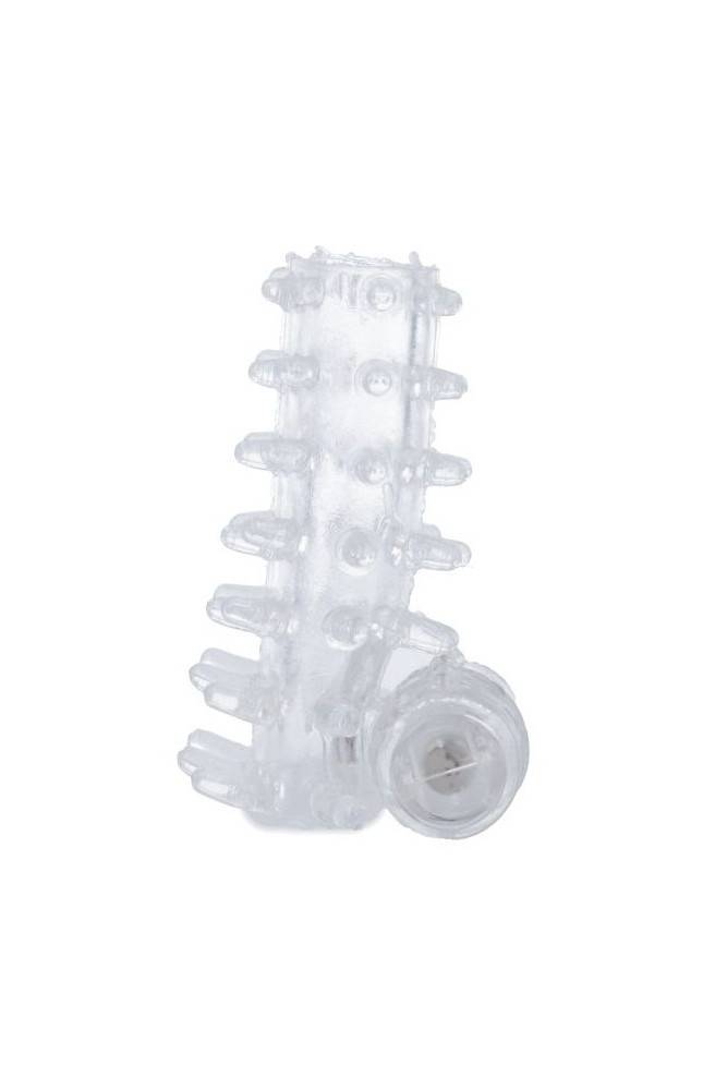 CASUAL LOVE - COPERTURA PER PENE VIBRATORE TRASPARENTE CON ANELLO