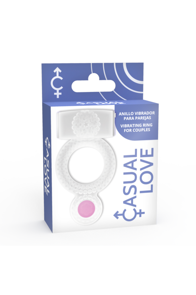 CASUAL LOVE - ANELLO DOPPIO PIACERE TRASPARENTE