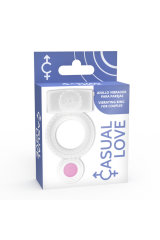 CASUAL LOVE - ANELLO DOPPIO PIACERE TRASPARENTE