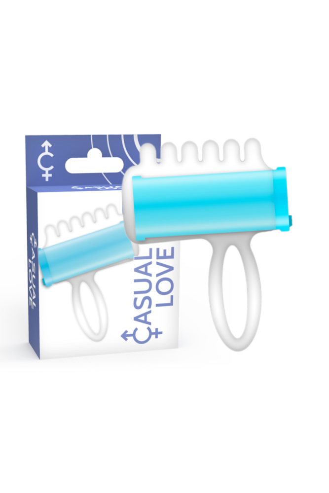 CASUAL LOVE - STIMOLATORE A DITA BLU