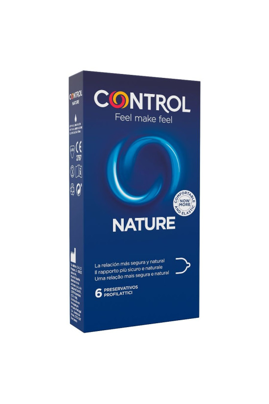 CONTROL - PRESERVATIVI ADAPTA NATURE 6 UNITÀ
