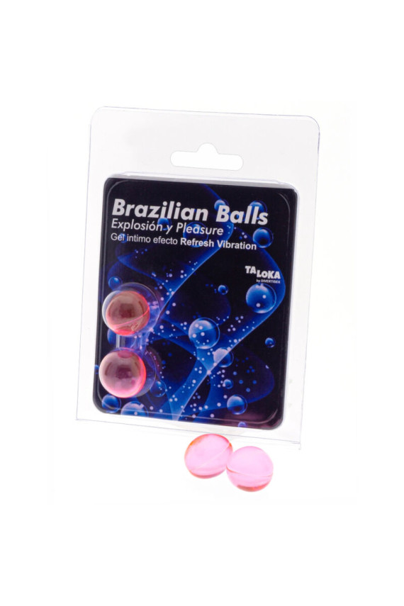 TALOKA - 2 SFERE BRASILIANE RINFRESCANO EFFETTO VIBRANTE EMOZIONANTE GEL