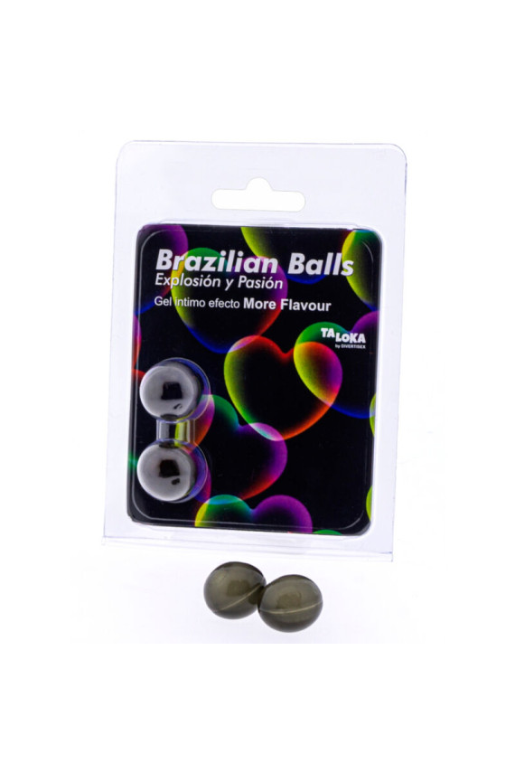 TALOKA - 2 SFERE BRASILIANE PIÙ SAPORE EFFETTO EMOZIONANTE GEL