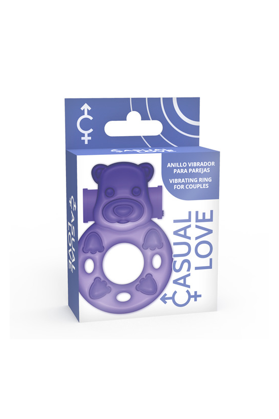 CASUAL LOVE - ANELLO VIBRATORE 26 LILLA CONIGLIETTO