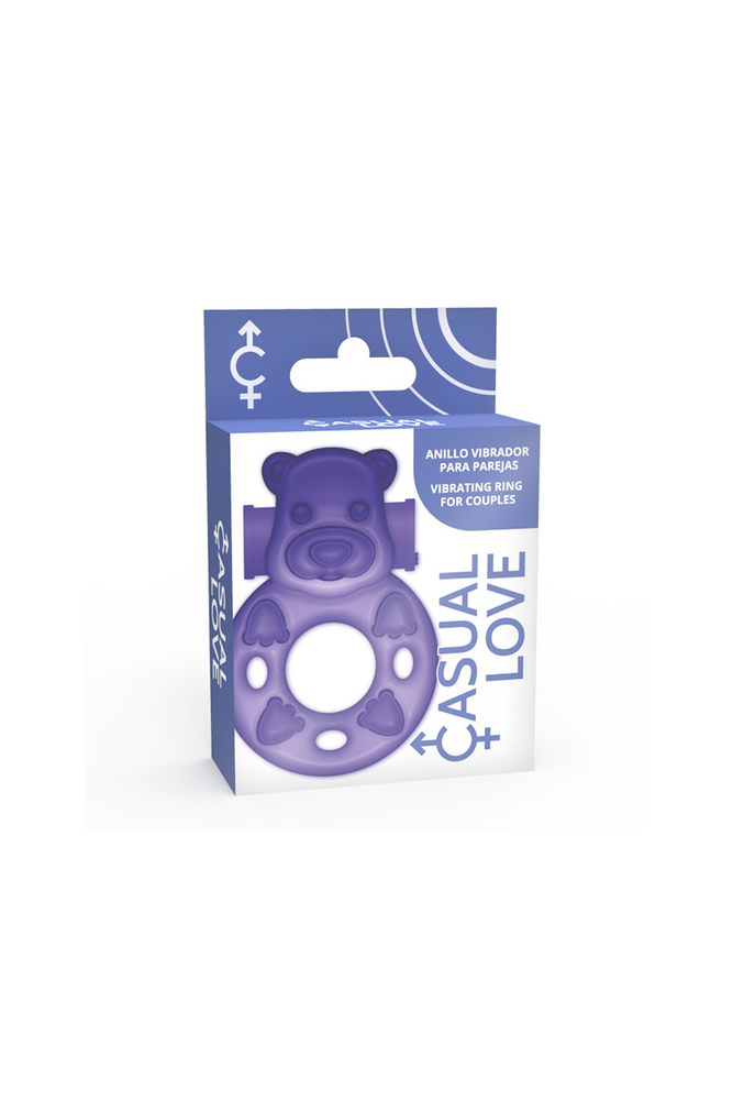 CASUAL LOVE - ANELLO VIBRATORE 26 LILLA CONIGLIETTO