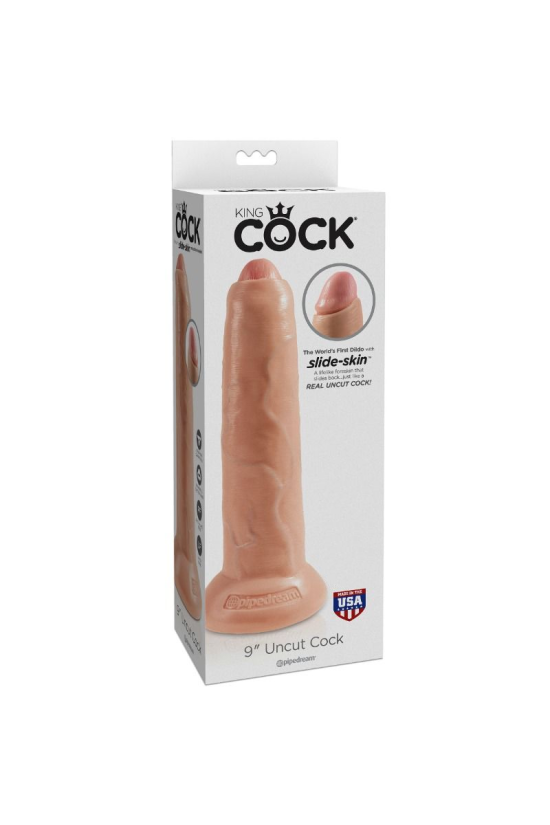 KING COCK - DILDO REALISTICO CARNE NON TAGLIATA 23 CM