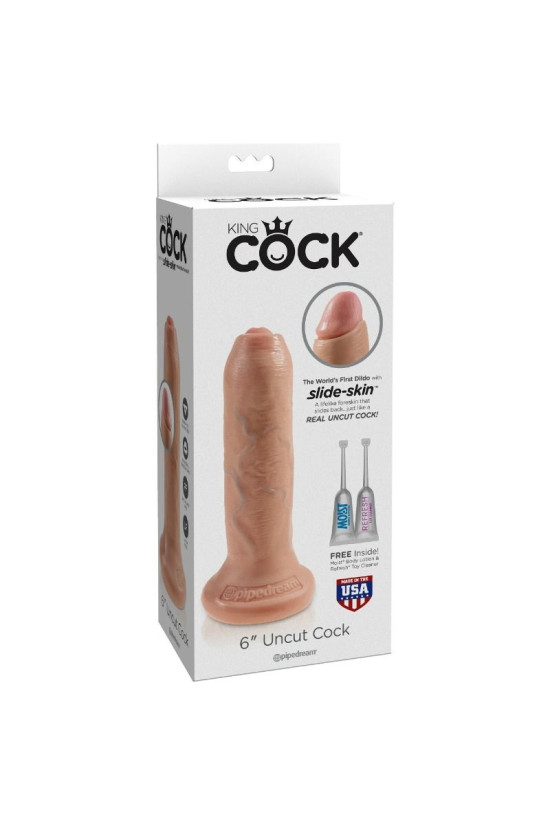 KING COCK - DILDO REALISTICO CARNE NON TAGLIATA 15 CM