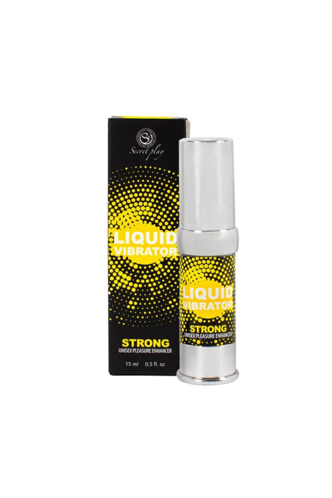 SECRETPLAY - LIQUIDO VIBRATORE STIMOLATORE UNISEX FORTE 15 ML