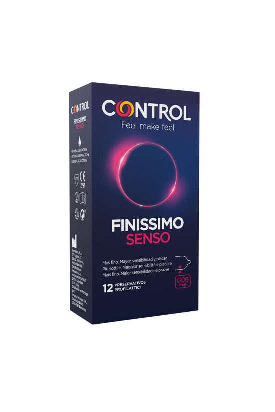 CONTROL - ADAPTA SENSO CONDOMS 12 UNITS