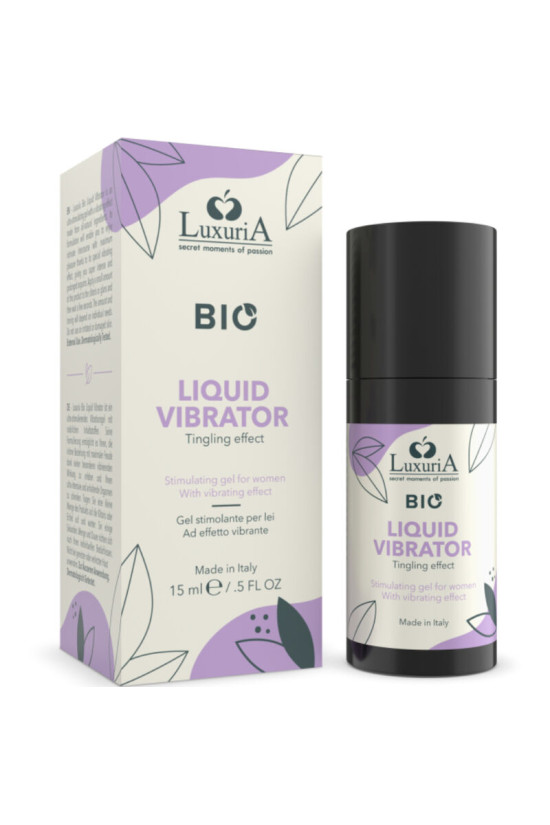 INTIMATELINE LUXURIA - GEL BIO STIMOLANTE PER LEI EFFETTO VIBRANTE 15 ML