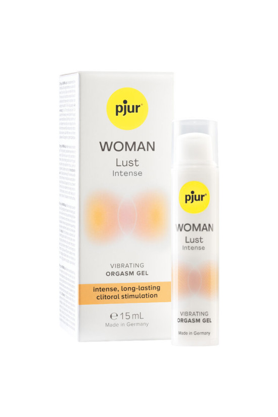PJUR - WOMAN LUST GEL VIBRANTE INTENSO PER ORGASMO 15 ML
