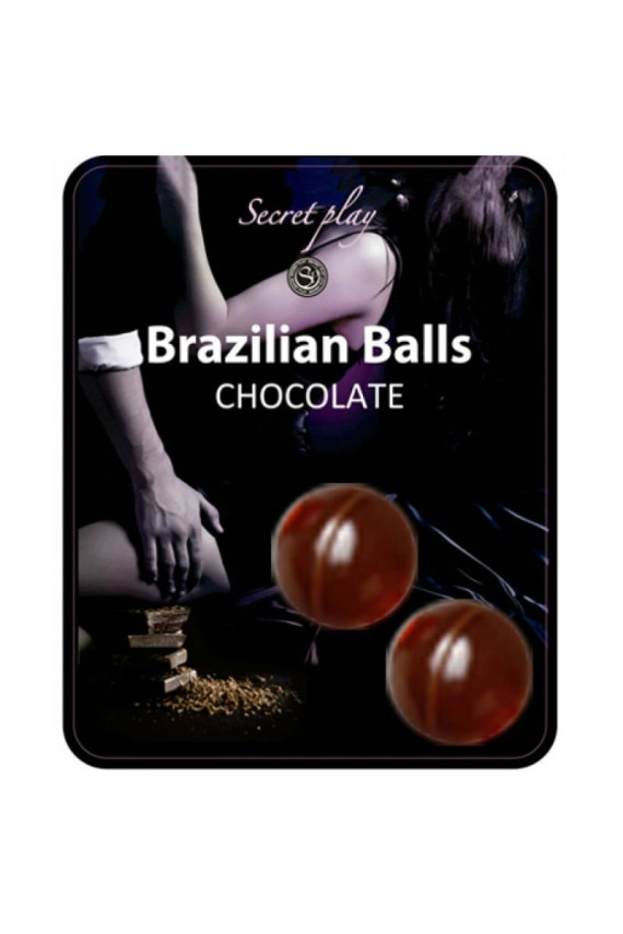 SECRETPLAY - 2 PALLINE BRASILIANE CIOCCOLATO