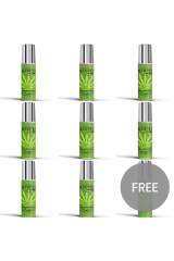 OLIMPYA - VIBRATING PLEASURE EXTRA SATIVA CANNABIS 8 + 1 IN OMAGGIO