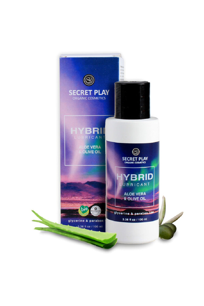 SECRETPLAY - LUBRIFICANTE BIOLOGICO IBRIDO 100 ML
