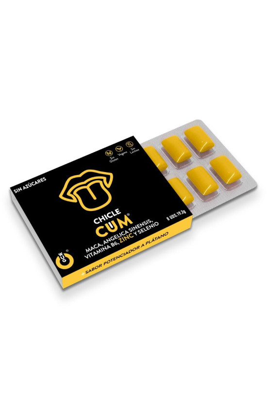 WUG SEX SENSE - AUMENTATORE DI SPERMA E POTENZIATORE DI SAPORE DI SPERMA DI BANANA 1 X 8 UNITÀ