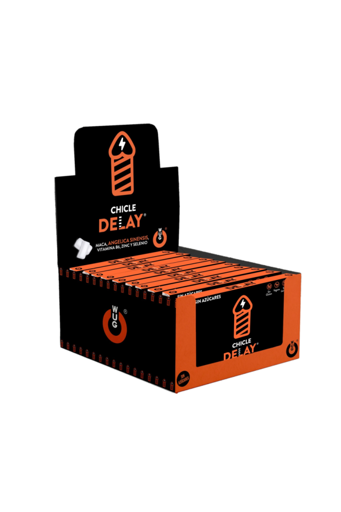 WUG SEX SENSE - RITARDO PER LO SPERMA | ESPOSITORE 12 X 8 UNITÀ