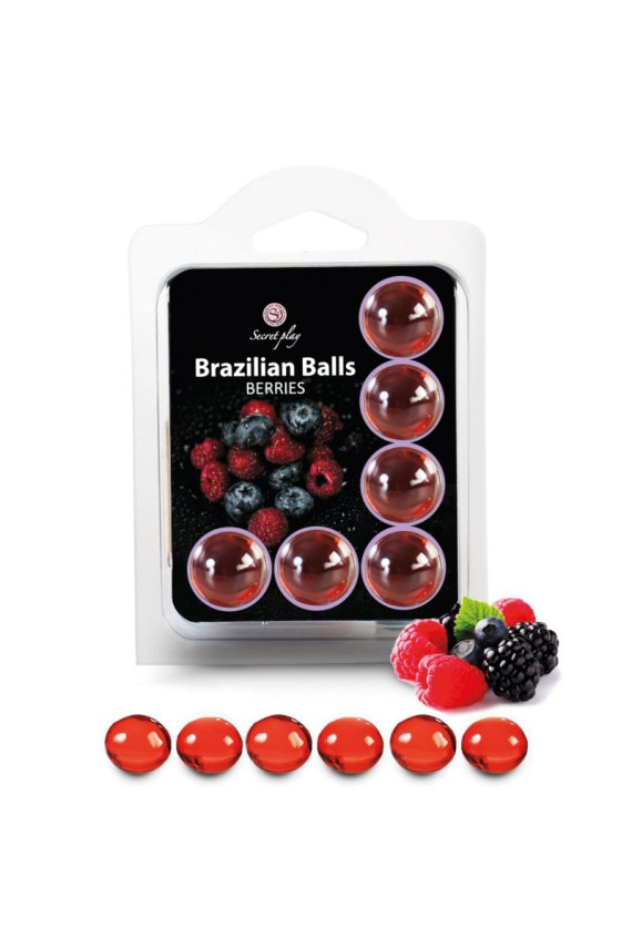 SECRETPLAY - BRASILIANI PALLINE FRUTTI DI FORESTA