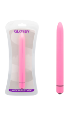 GLOSSY - VIBRATORE SLIM DEEP ROSE
