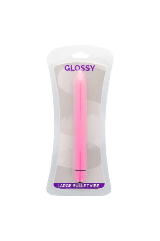 GLOSSY - VIBRATORE SLIM DEEP ROSE
