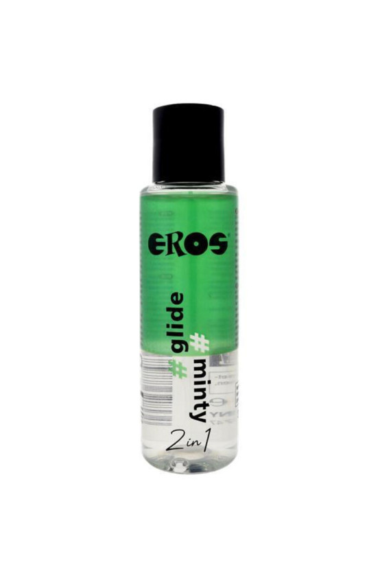 EROS - "2 IN 1"GLIDE MINTY LUBRIFICANTE A BASE DI SILICONE 100 ML