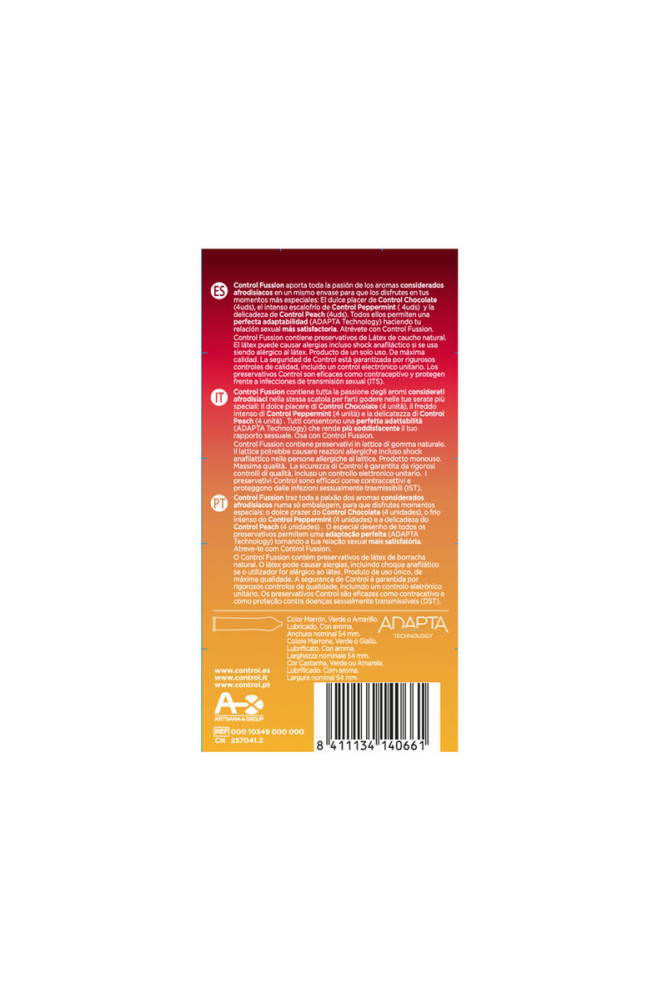 CONTROL - FUSSION CONDOMS 12 UNITS