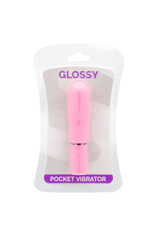 GLOSSY - VIBRATORE TASCABILE DEEP ROSE