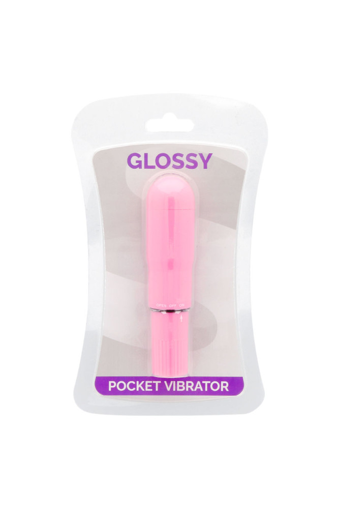 GLOSSY - VIBRATORE TASCABILE DEEP ROSE