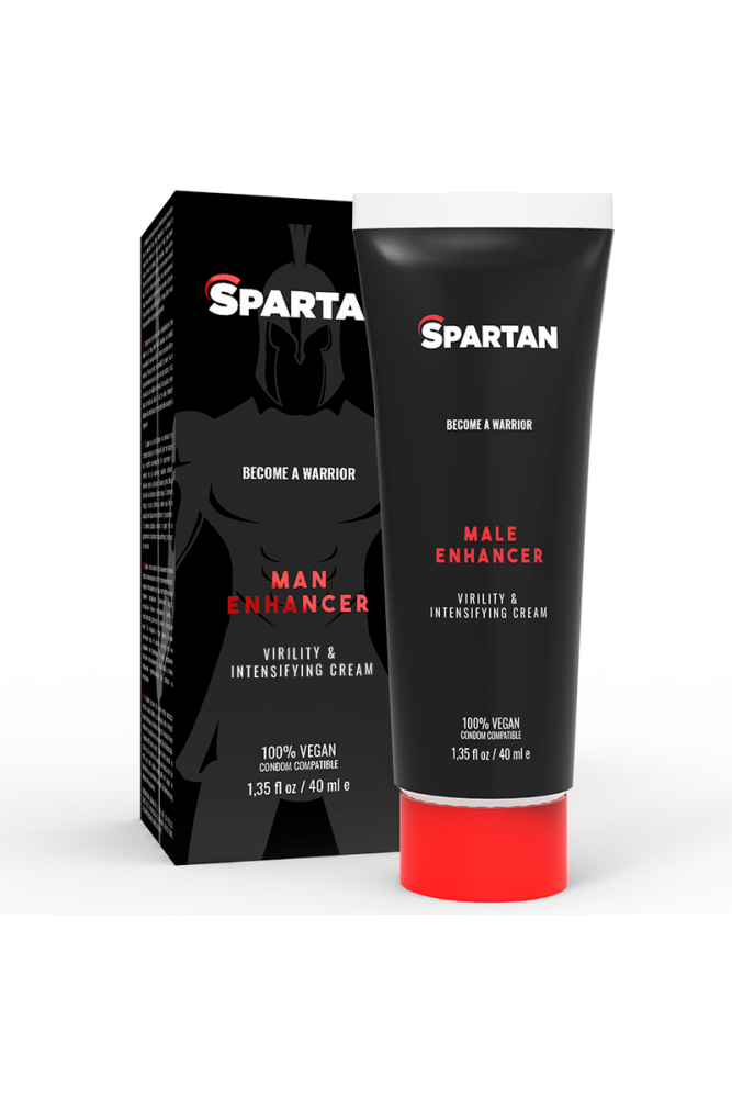 SPARTAN - GEL DI COPPIA CREMA VIRILITÀ E INSENSIFICANTE 100% VEGAN