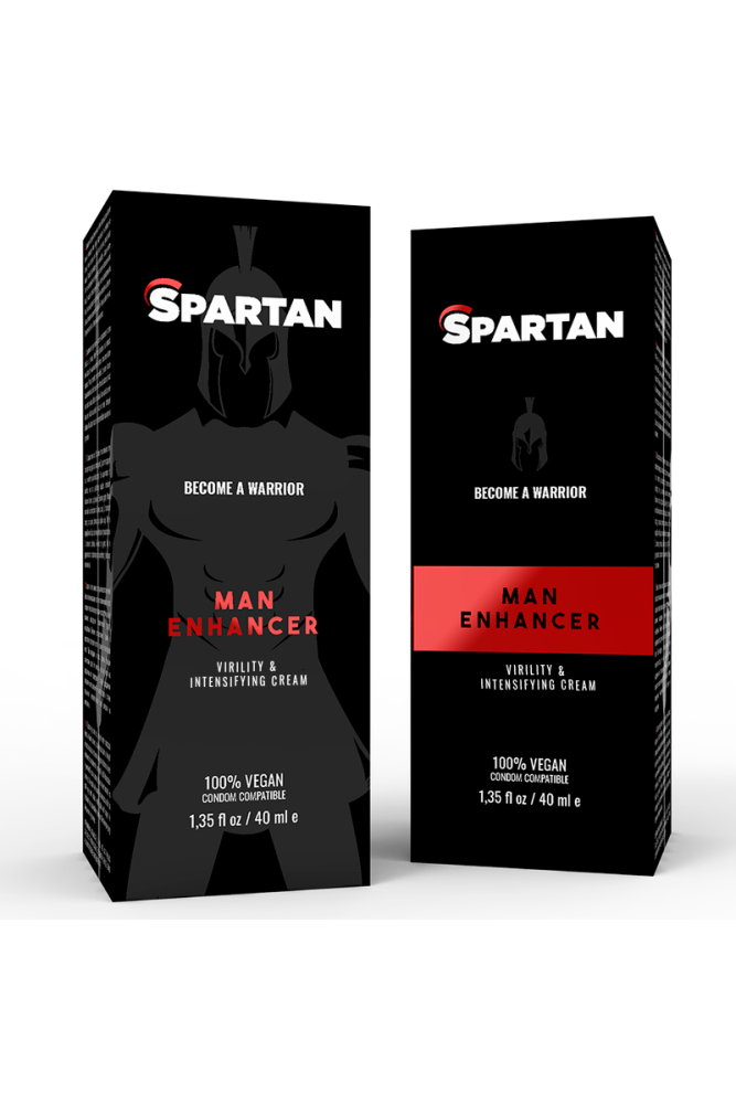 SPARTAN - GEL DI COPPIA CREMA VIRILITÀ E INSENSIFICANTE 100% VEGAN