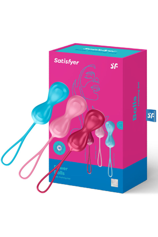 SATISFYER - SET DA ALLENAMENTO LOVEBALLS 1