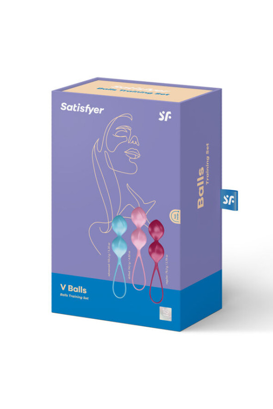 SATISFYER - SET DA ALLENAMENTO LOVEBALLS 2