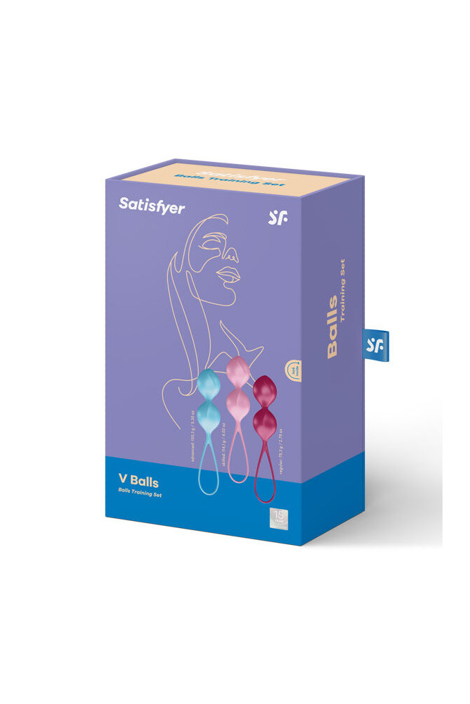SATISFYER - SET DA ALLENAMENTO LOVEBALLS 2