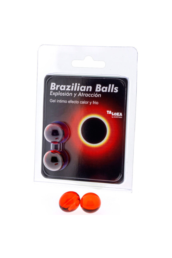 TALOKA - 2 SFERE BRASILIANE GEL EMOZIONANTE EFFETTO CALDO E FREDDO