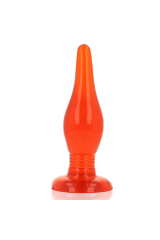 BAILE - PLUG ANALE SOFT TOUCH ROSSO 14.2 CM