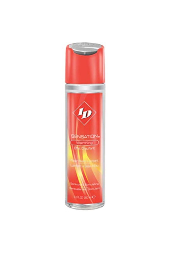 ID SENSATION - LUBRIFICANTE A BASE ACQUA CON EFFETTO CALORE 250 ML