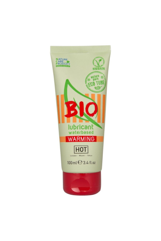 HOT - LUBRIFICANTE BIO A BASE D'ACQUA RISCALDANTE 100 ML