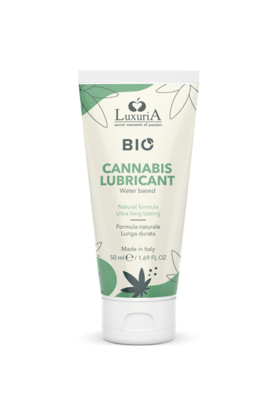 INTIMATELINE - LUXURIA LUBRIFICANTE A BASE ACQUA BIO CANNABIS 50 ML