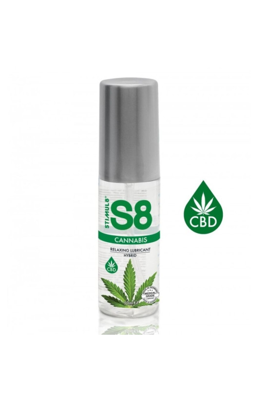 STIMUL8 - S8 LUBRIFICANTE IBRIDO ALLA CANNABIS 50 ML