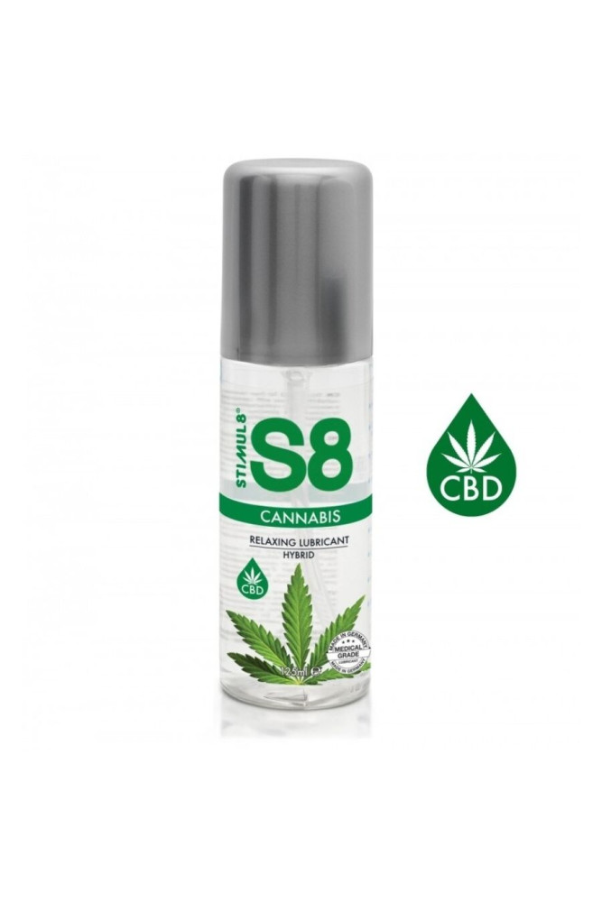 STIMUL8 - S8 LUBRIFICANTE IBRIDO ALLA CANNABIS 125 ML
