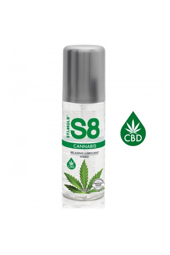 STIMUL8 - S8 LUBRIFICANTE IBRIDO ALLA CANNABIS 125 ML