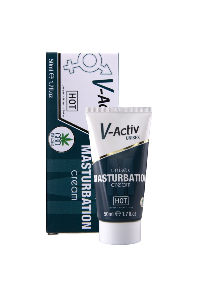 HOT - CREMA PER LA MASTURBAZIONE CON CBD - UNISEX 100ML
