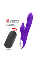 GALATEA - GALO VIBRATORE VIOLA + TELECOMANDO WATCHME